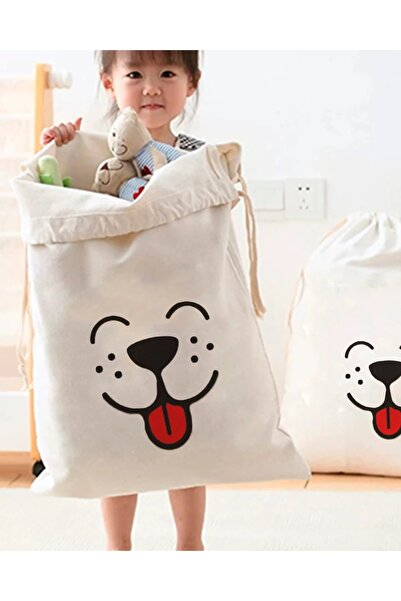 ÇANTAPAK حقيبة تنظيم عملاقة للأطفال من القطن 100% من كانتاباك قابلة للغسل - م...