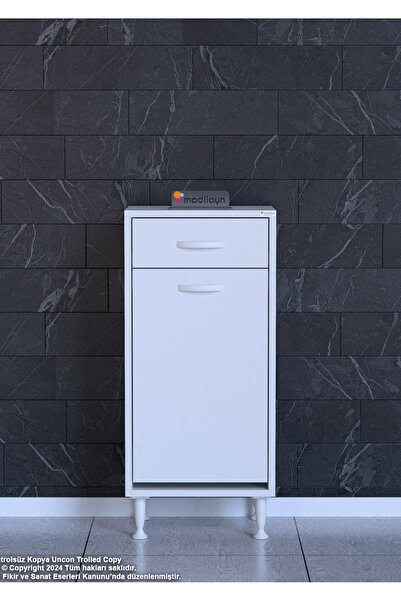Modilayn Emir 45 x 88 x 32,5 cm’lik 1 Çekmeceli Sepetli Mutfak Dolabı