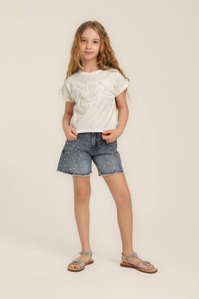 HAUSEkids 5-14 Years Magic Best Star Girl's Set-Ecru