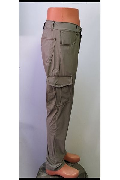 BeyzDenim Sweet Khaki Super Micro En Lycra Length Lycra Ultra-Light Water Repellent Slim Plus Size Pants