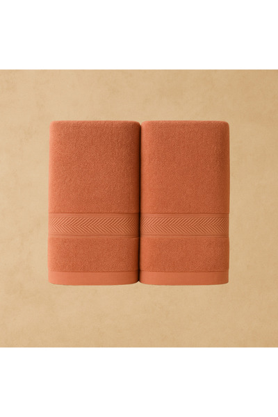 Lobya Kaino 100% бавовняний 2-комплектний рушник для ванної кімнати (70x140)