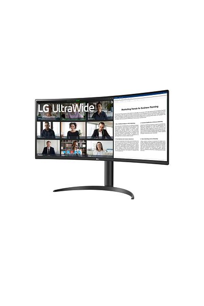 LG 34WR55QC-B 34'' UltraWide QHD Curved monitor with USB Type-C 100HZ VA 5ms GTG