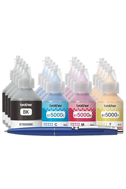 Brother Set Flacon Cerneală Brother Original 4xBT6000BK 4xBT5000C 4xBT5000M 4...