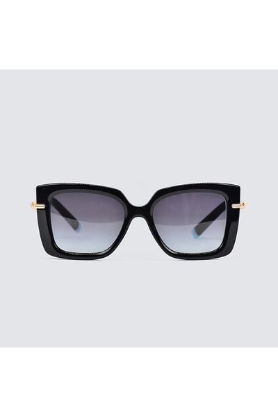 Tiffany Woman Butterfly Sunglasses- Tf 4199 - Lense Size:53mm - Black