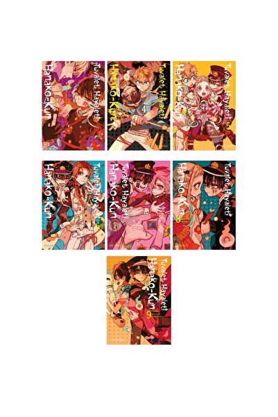 Gerekli Şeyler Yayıncılık Tuvalet Hayaleti Hanako-Kun 3-4-5-6-7-8-9 Manga Set...