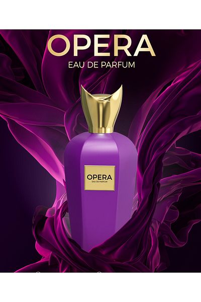 Milestone Opera Unisex Eau de Parfum, 100 ml, Notes of Fruit and Turkish Rose, Elegant Packaging