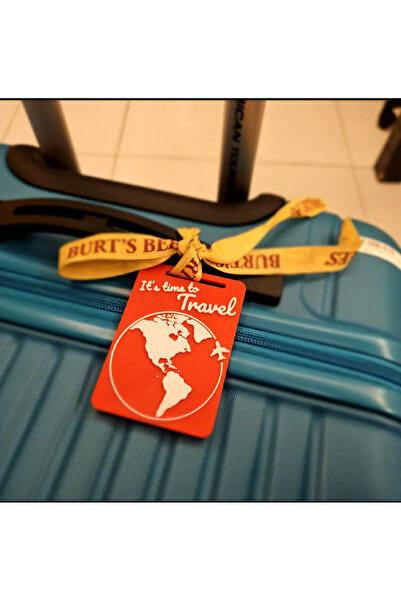 üç boyutlu haller Time to Travel Luggage Tag