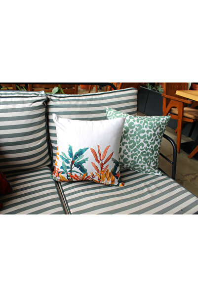 cuboo home مجموعة هدايا مطبوعة رقمية بطبعة الفهد الاستوائية مكونة من 2 غطاء و...