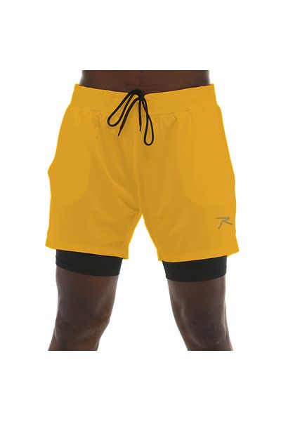 raru Мъжки къси панталони Pan Yellow