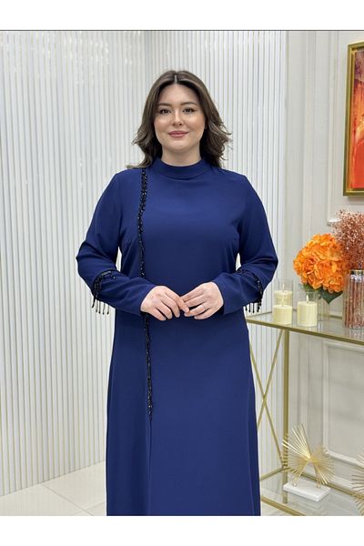 GK Σετ τουνίκ με κεντημένο σχιστό με χάντρες