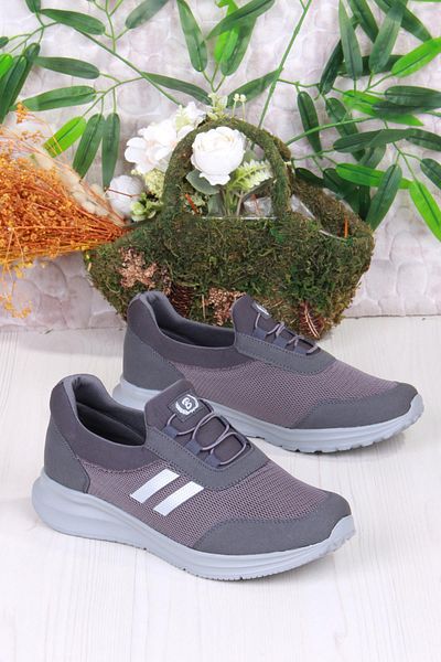 fort 07602 Comfort Sole Comfortable Flexible Soft Laceless Men's Sports Shoes