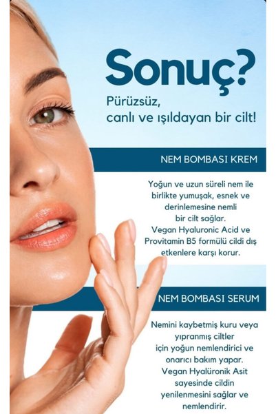 Dr. Clinic Aqua Moisture Bomb Cream and Serum Set