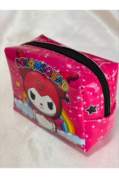 İZMİR.ACCESSORİZE TAKI & BİJUTERİ & AKSESUAR New Year's Gift Cartoon Character Sanrio Kuromi Children's Coin Purse & Bag Accessory