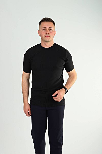 eg38 Reported Crew Neck T-Shirt Black