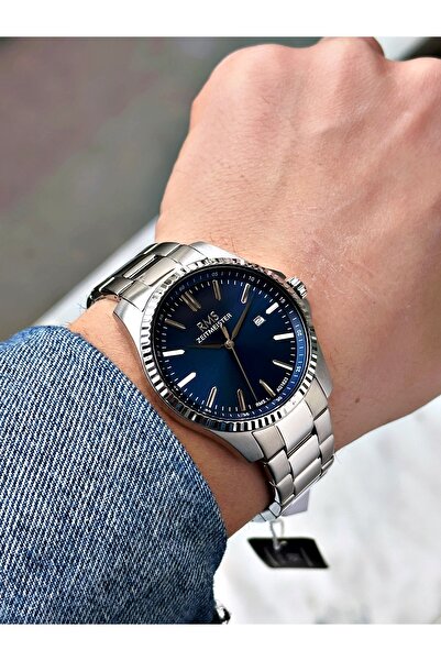 Romanson Takvimli Çelik Kordon Çelik Kasa Erkek Kol Saati 1623.03SZ