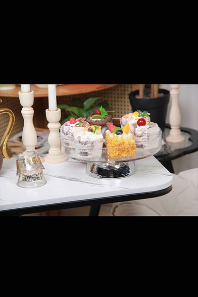 Generic Cake, sweets and fruits stand