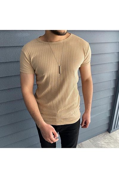 TMB Eco Corded T-Shirt Cream