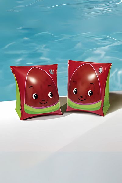Go İthalat Children's Sea Sleeve Patterned 30X15Cm 5-12 Years Old Swimming Bagel Pool Sleeve Girls Boys Sleeve & Bagel