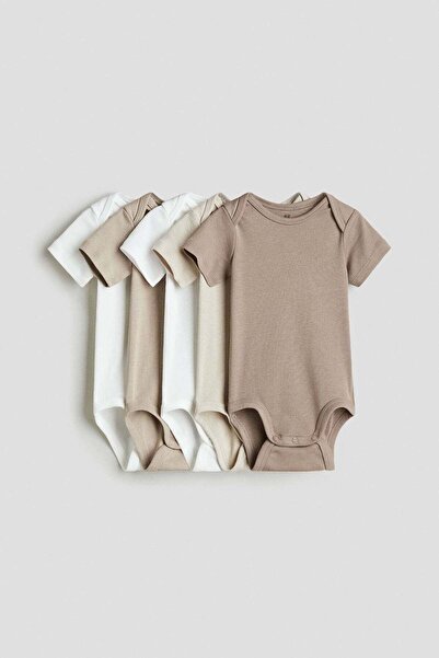H&M 5-pack cotton bodysuits