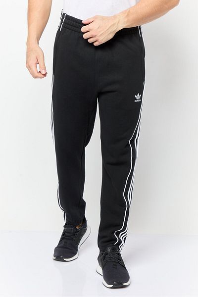 adidas Men Sportswear Fit Outdoor Sweatpants, Black