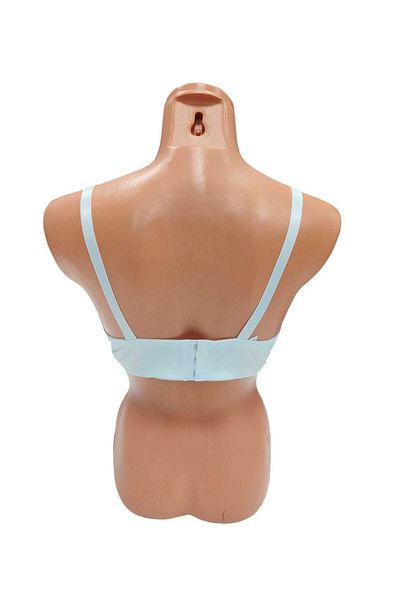 wear treasure C Cup Wirė Spongė Hollow 3 Clasps Mi̇cro Fabric Σουτιέν συσσώρευσης