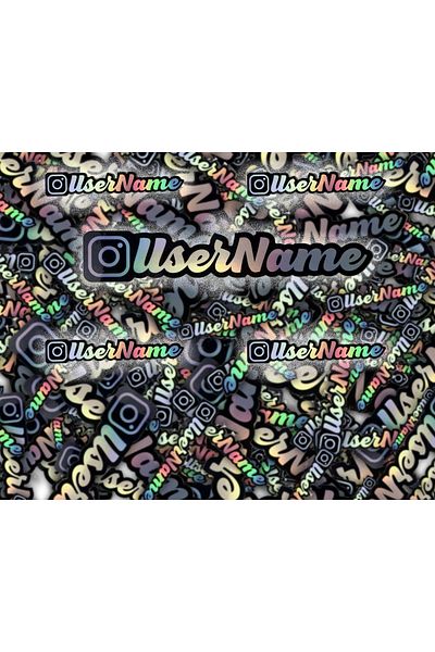 cakaybu Personal Instagram Handle Car Sticker