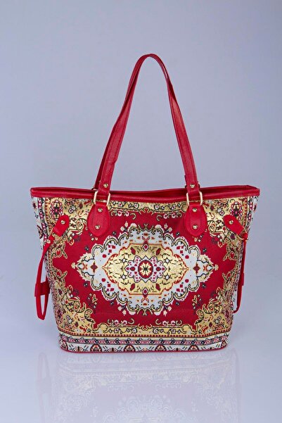 MODA Ethnic Ottoman Patterned Woven Women's Shoulder Bag