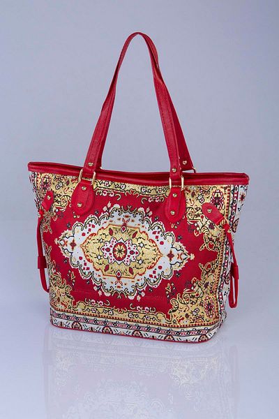 MODA Ethnic Ottoman Patterned Woven Women's Shoulder Bag