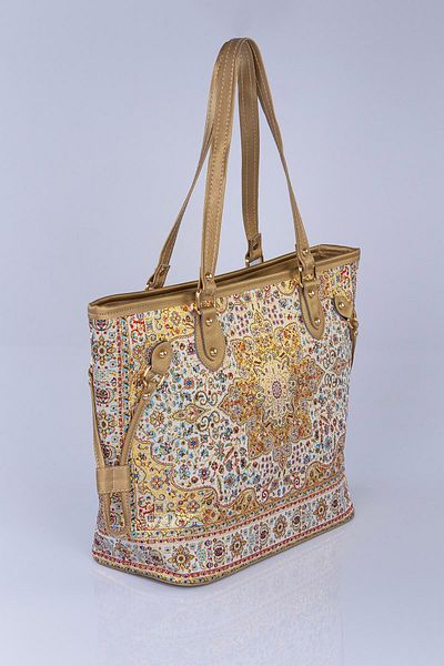 MODA Ethnic Ottoman Patterned Woven Women's Shoulder Bag