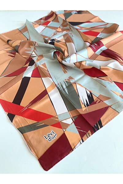 Levidor Eșarfă de mătase Tivil 47008 Yavruağzı cu model variat