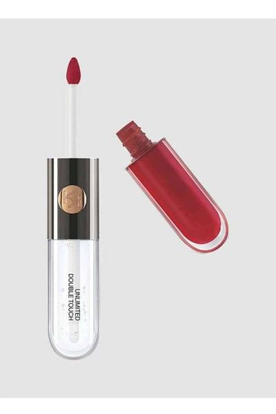 KWK Unlimited Double Touch Matte Lipstick 106 Satin Ruby Red