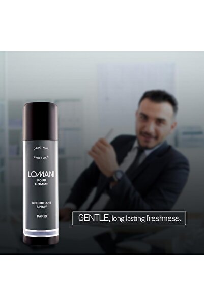 Lomani (Paris) Original Body Spray, 200ml, Male