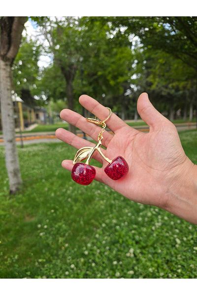 MODAM DENSTINY Cherry Bag Charm / Keychain / Bag Charm