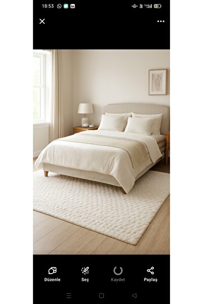 KARAR HALI 80x150 ÖLÇÜSÜNDE MODERN PELUŞ YOLLUK