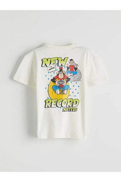 LC Waikiki Legendary Monkey Printed Boy's T-Shirt