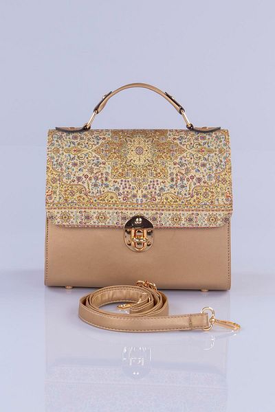 MODA Ethnic Bohemian Patterned Woven Women's Shoulder and Hand Bag