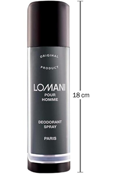 Lomani (Paris) Original Body Spray, 200ml, Male