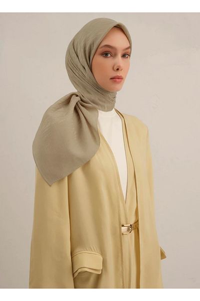 Armine Eșarfă Lyocell 3-73 Crem cu model 47344