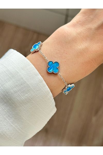 YOUES JEWELRY 316L Steel Bracelet Pearlescent Women Men Unisex Bracelet Double Sided Bracelet