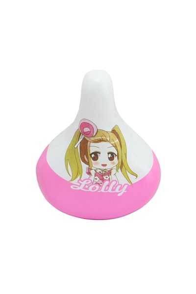 Cin Lolly Spring Loaded 16-20 Rim - Bmx Girls Bike Saddle Pink