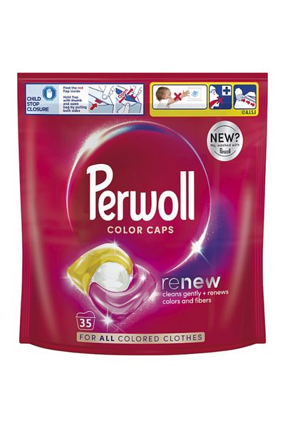 Perwoll Perwoll Renew Black capsule laundry detergent, 35 washes