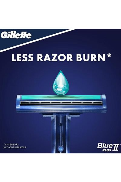 gillete Blue 2 Plus Razor Blades
