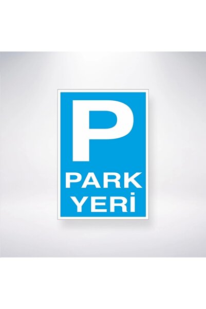 Reysa Tasarım P Parking Place Sticker 20X28 cm