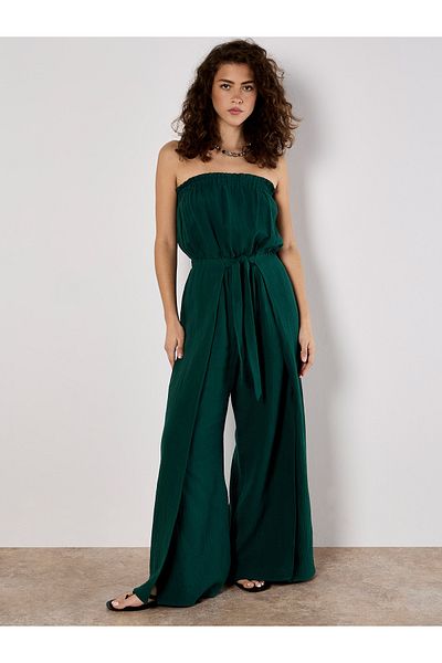Apricot Bandeau-Tetra-Overall