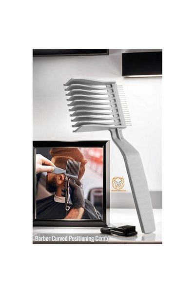 Skygo Hairdresser Barber Curved Contour Cutting Auxiliary Comb