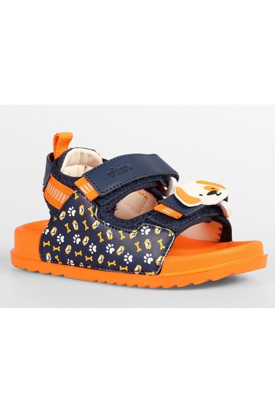 Vicco İnkago Orthopedic Children's Sandals Dark Blue