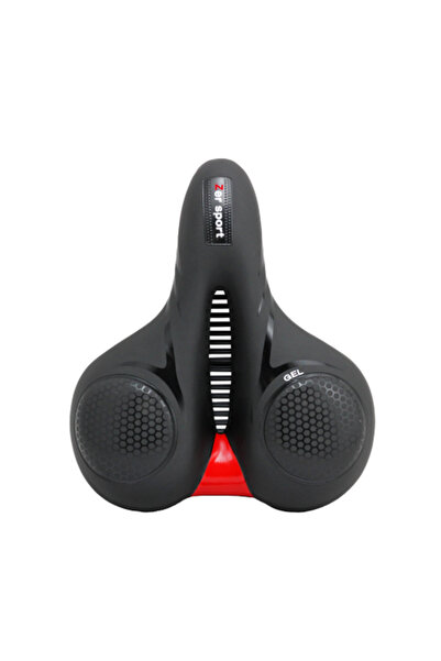 Cin Gel Bicycle Saddle with Elostromer 22X24.5Cm (Zr-Black Line)