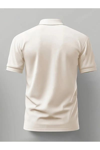 LEIVOR Ανδρικό βαμβακερό μπλουζάκι Polo Neck Regular Fit