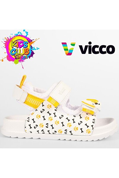 Vicco Детски ортопедични сандали İnkago, бели