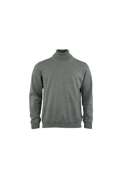 OLYMP Strickjacke_cardigan für Herren ve stříbrné barvě